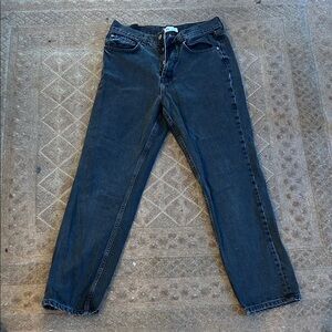 Zara black Straight Jeans